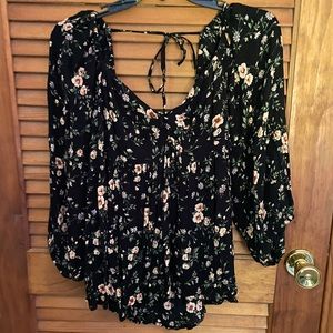 American Eagle Babydoll Blouse
